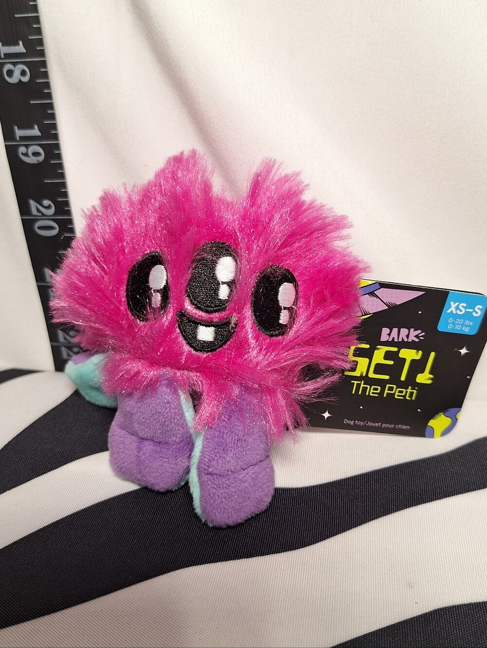 NWT Bark Seti The Peti Dog Toy XS-S